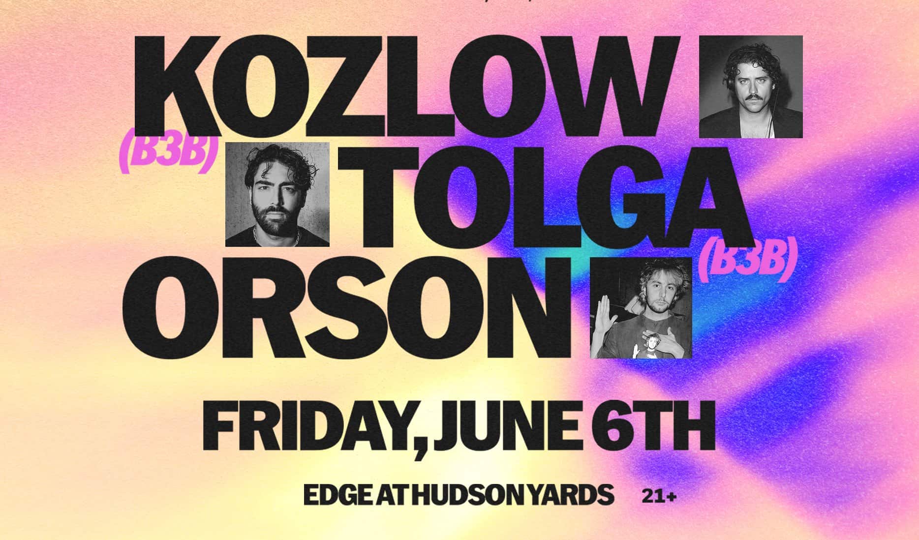 Kozlow, tolga and orson at marquee skydeck