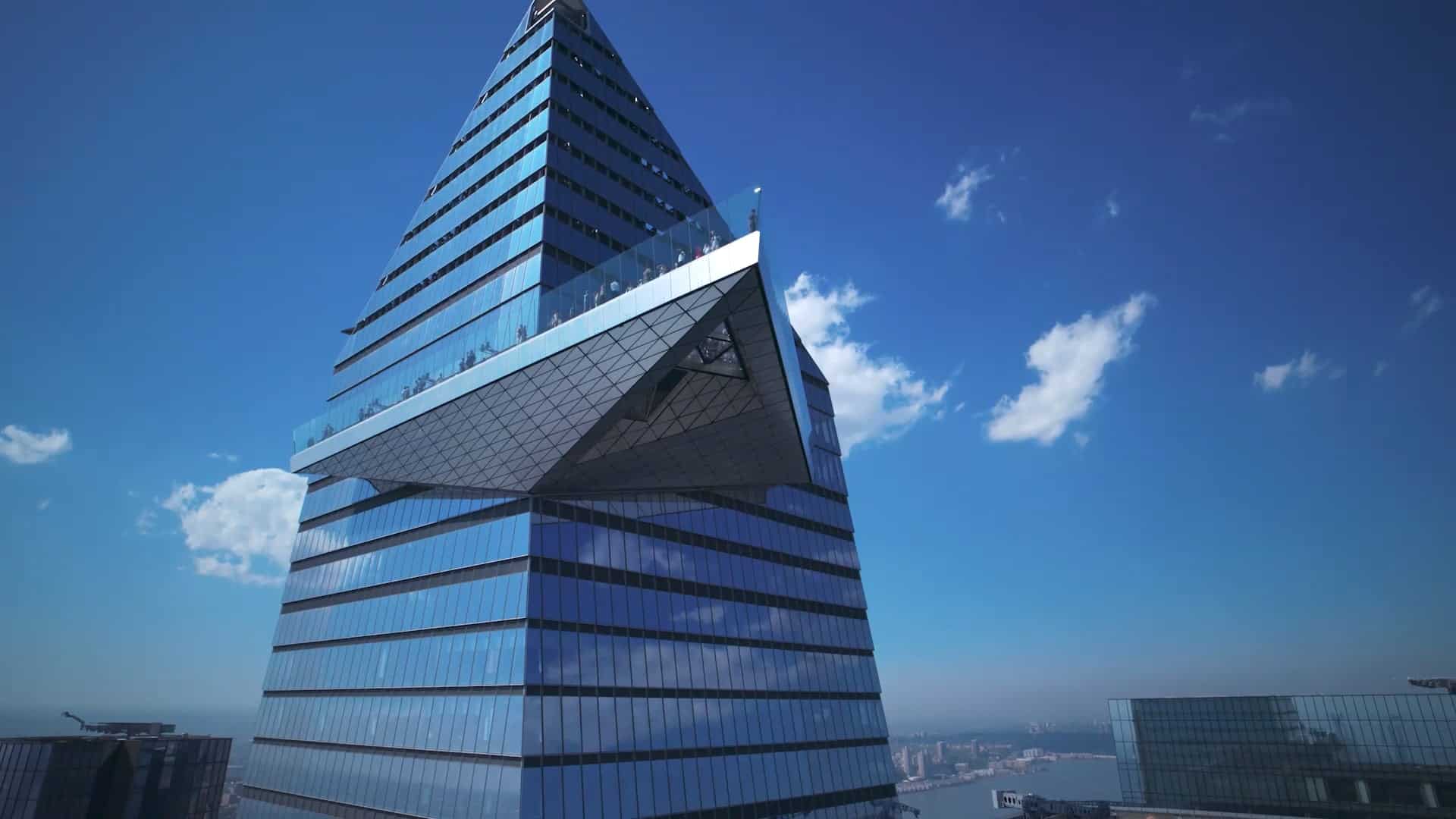 The Edge Observation Deck outside view